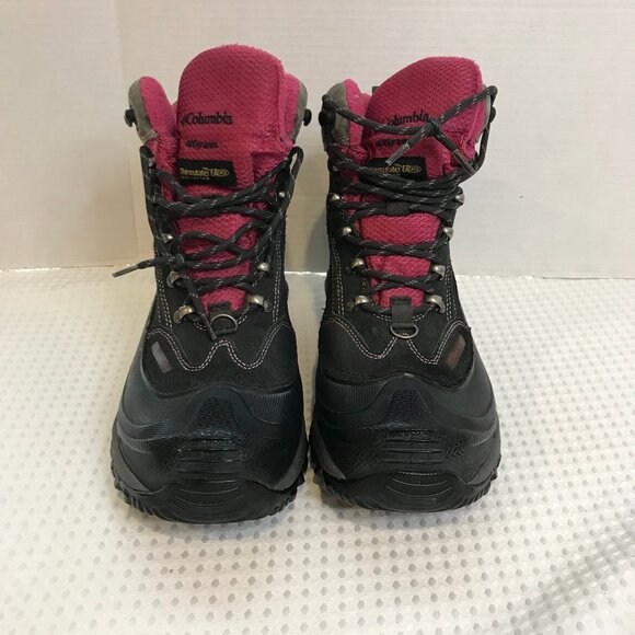 COLUMBIA TITANIUM ICE CRUSHETTE WOMENS HIKING BOOTS SIZE 8 - Picture 1 of 9
